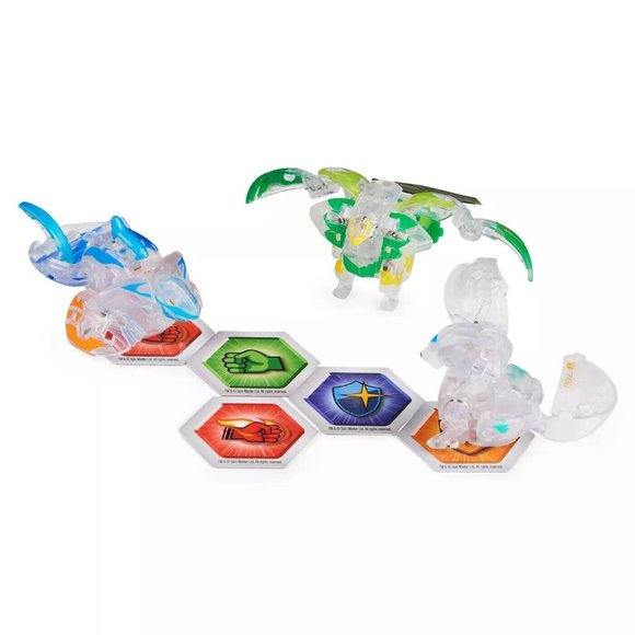 New Bakugan Geogan Rising Diamond Falcron Ultra Starter Pack‎ Diamond Chase - Picture 2 of 4